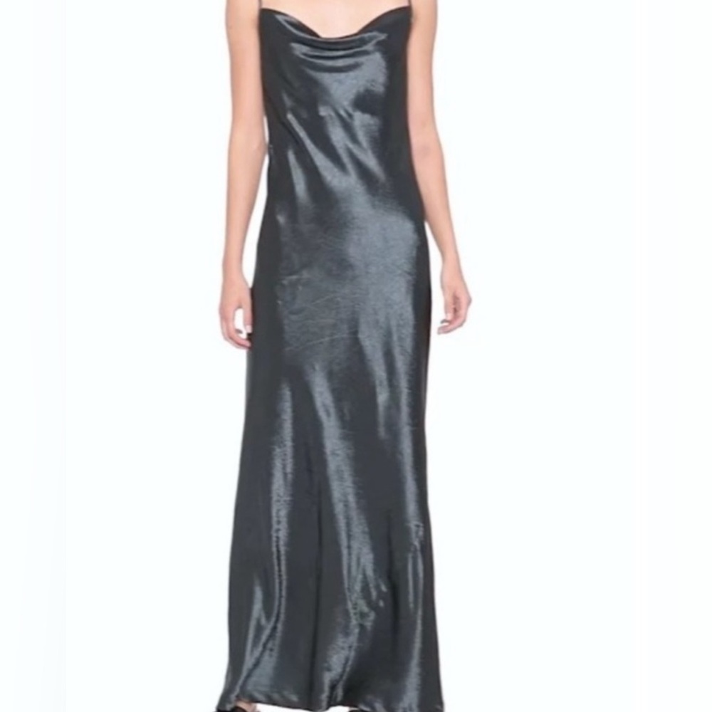 Banana Republic Satin Slip Maxi Gown Size 14